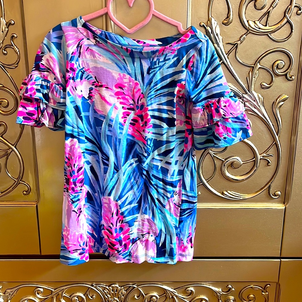 Lilly Pulitzer Girl Bell Sleeve Dress